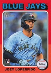 2024 Topps Heritage Base Set Joey Loperfido #709 card