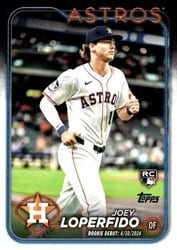 2024 Topps Update Base Set Joey Loperfido #US147 card