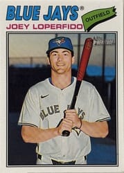 2026 Topps Heritage Base Set Joey Loperfido #354 card
