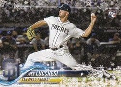 2018 Topps Holiday Base Set Joey Lucchesi #HMW40 card