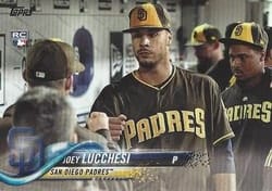 2018 Topps Update Base Set Joey Lucchesi #US271b card