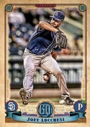 2019 Topps Gypsy Queen Base Set Joey Lucchesi #198 card