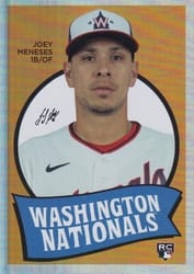 2023 Topps Archives 1969 Team History Foil Joey Meneses #69T-60 card