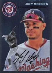 2023 Topps Chrome Platinum Anniversary Base Set Joey Meneses #64 card