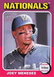 2024 Topps Heritage Base Set Joey Meneses #277 card