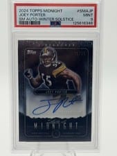 2024 Topps Midnight Stroke of Midnight Autographs Joey Porter #SMA-JP card