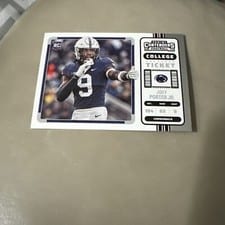 2023 Panini Chronicles Draft Picks Contenders College Ticket Joey Porter Jr. #25 card