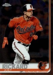 2019 Topps Chrome Base Set Joey Rickard #60 card