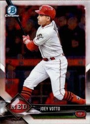 2018 Bowman Chrome Base Set Joey Votto #32 card