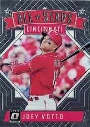 2018 Donruss Optic Base Set Joey Votto #166 card