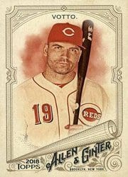 2018 Topps Allen & Ginter Base Set Joey Votto #20 card