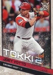 2018 Topps Big League Base Set Joey Votto #28b card