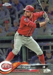 2018 Topps Chrome Base Set Joey Votto #123 card