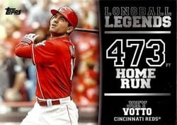 2018 Topps Longball Legends Joey Votto #LL-25 card
