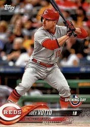 2018 Topps Opening Day Base Set Joey Votto #139 card