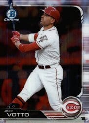 2019 Bowman Chrome Base Set Joey Votto #39 card