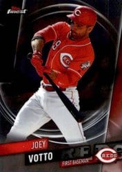 2019 Finest Base Set Joey Votto #26 card
