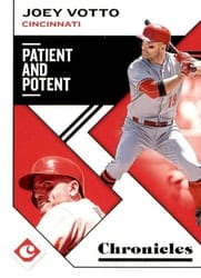 2019 Panini Chronicles Base Set Joey Votto #1 card
