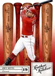 2019 Panini Leather & Lumber Base Set Joey Votto #54 card