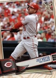 2019 Topps Big League Base Set Joey Votto #136 card