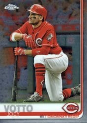 2019 Topps Chrome Base Set Joey Votto #31 card