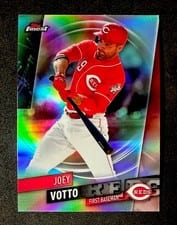 2019 Topps Finest Joey Votto #26 card