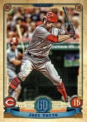 2019 Topps Gypsy Queen Base Set Joey Votto #121 card