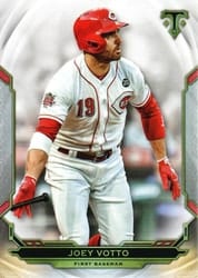 2019 Topps Triple Threads Base Set Joey Votto #79 card