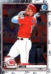 2020 Bowman Chrome Base Set Joey Votto #89 card