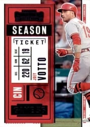 2020 Panini Contenders Base Set Joey Votto #27 card