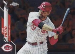 2020 Topps Chrome Base Set Joey Votto #9 card