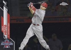2020 Topps Chrome Update Base Set Joey Votto #U-80 card