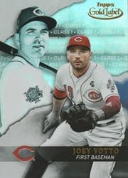 2020 Topps Gold Label Base Set Joey Votto #27 card