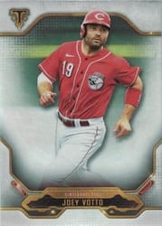 2020 Topps Triple Threads Base Set Joey Votto #26 card