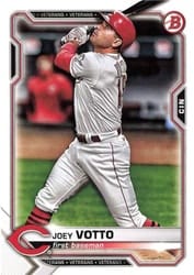 2021 Bowman Base Set Joey Votto #49 card