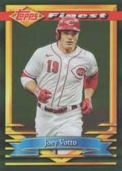 2021 Finest Flashbacks Base Set Joey Votto #136 card