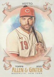 2021 Topps Allen & Ginter Base Set Joey Votto #89 card