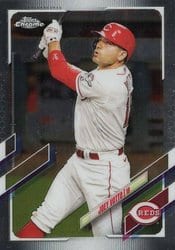 2021 Topps Chrome Base Set Joey Votto #156 card