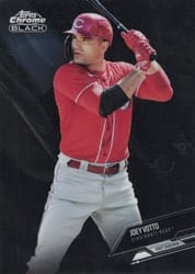 2021 Topps Chrome Black Base Set Joey Votto #61 card