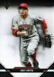 2021 Topps Triple Threads Base Set Joey Votto #40 card