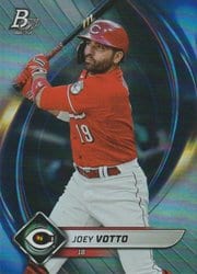 2022 Bowman Platinum Base Set Joey Votto #87 card