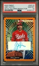 2022 Finest 1994 Finest Cornerstones Autographs Joey Votto #94C-JV card