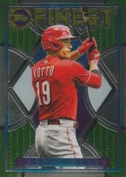 2022 Finest Flashbacks Base Set Joey Votto #38 card