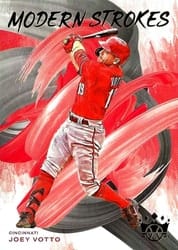 2022 Panini Diamond Kings Modern Strokes Joey Votto #MS-12 card