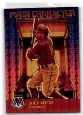 2022 Panini Mosaic Main Character Joey Votto #MC-7 card