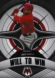 2022 Panini Mosaic Will to Win Joey Votto #WW-2 card
