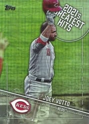 2022 Topps 2021 Greatest Hits Joey Votto #21GH-20 card