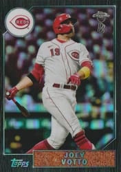 2022 Topps Chrome Ben Baller Edition 1987 Topps Baseball Joey Votto #87BC-4 card