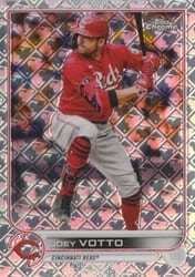 2022 Topps Chrome Logofractor Edition Base Set Joey Votto #59 card