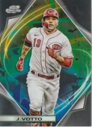 2022 Topps Cosmic Chrome Base Set Joey Votto #31 card